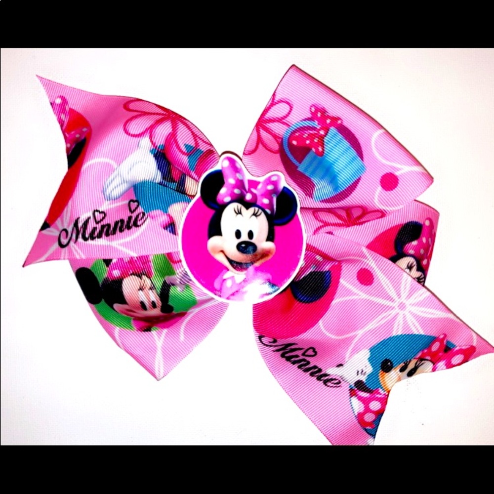 Large Minnie Mouse Bow ✨FREE SHIPPING ON 5+ BOWS✨